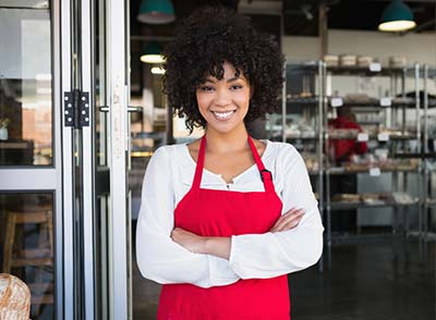 Employee at Storefront